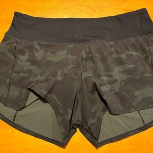 Lululemon speed up high rise lined shorts 4”
